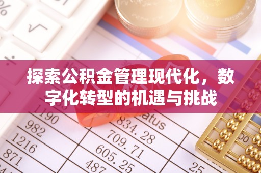 松滋探索公积金管理现代化，数字化转型的机遇与挑战