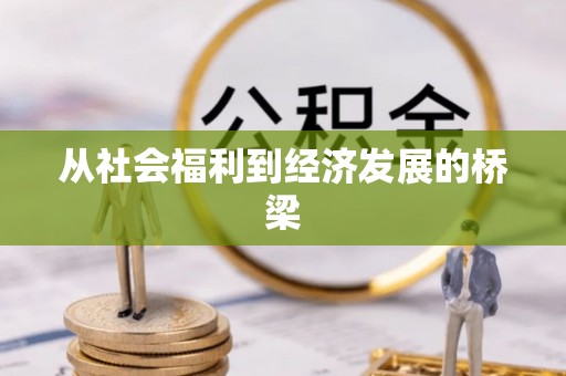 松滋从社会福利到经济发展的桥梁