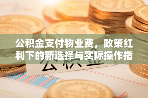 松滋公积金支付物业费，政策红利下的新选择与实际操作指南