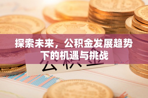松滋探索未来，公积金发展趋势下的机遇与挑战