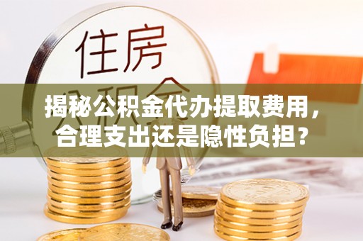 松滋揭秘公积金代办提取费用，合理支出还是隐性负担？