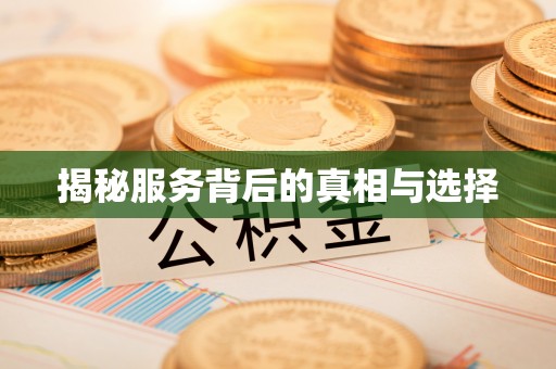松滋揭秘服务背后的真相与选择
