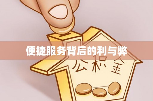 松滋便捷服务背后的利与弊